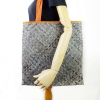 Rattanora Black Tote 2